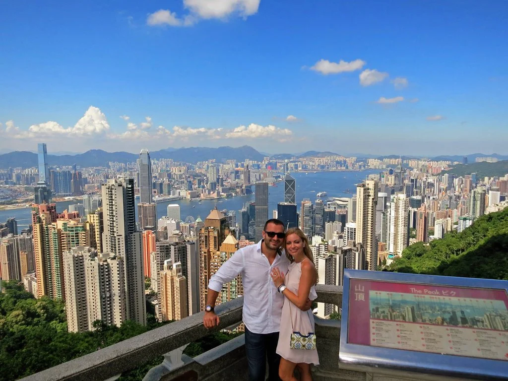 Victoria Peak Hong Kong | Hong Kong Honeymoon | Travel | Bubbly Moments