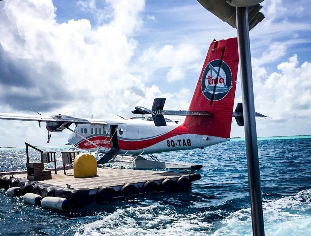 Sea Plane Ride | Maldives | Bubbly Moments