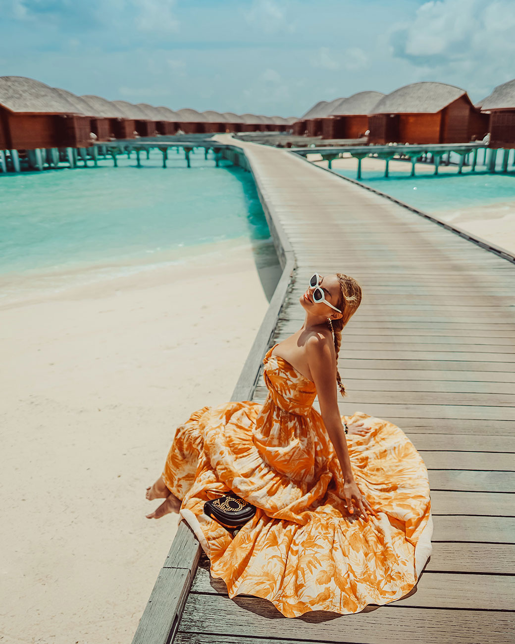 Zimmermann dresses | Dress Styling | Vacation outfits | resort wear for women | vacation clothes | Maldives | Emilia Taneva | Bubbly Moments