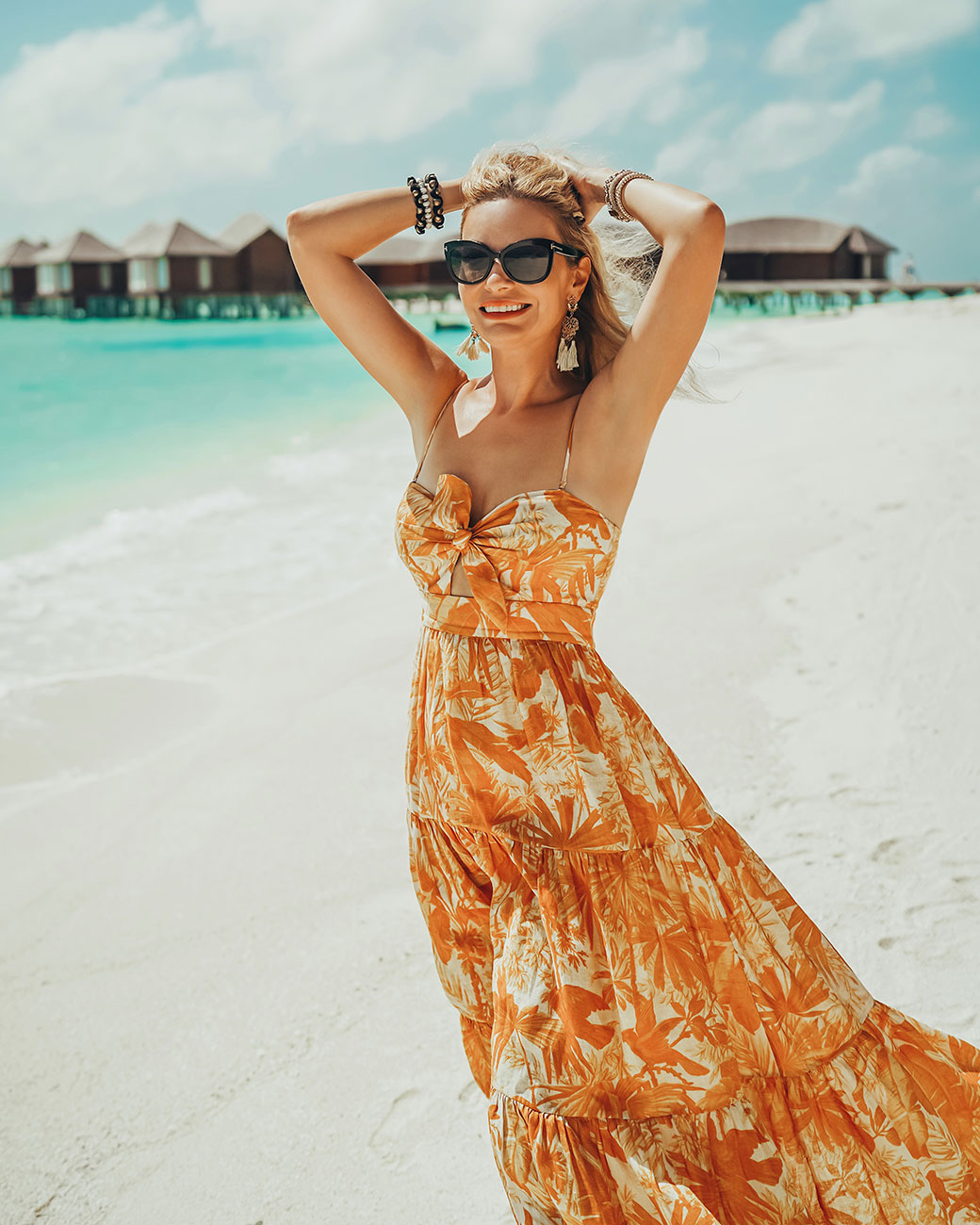 Zimmermann dresses | Dress Styling | Vacation outfits | resort wear for women | vacation clothes | Maldives | Emilia Taneva | Bubbly Moments