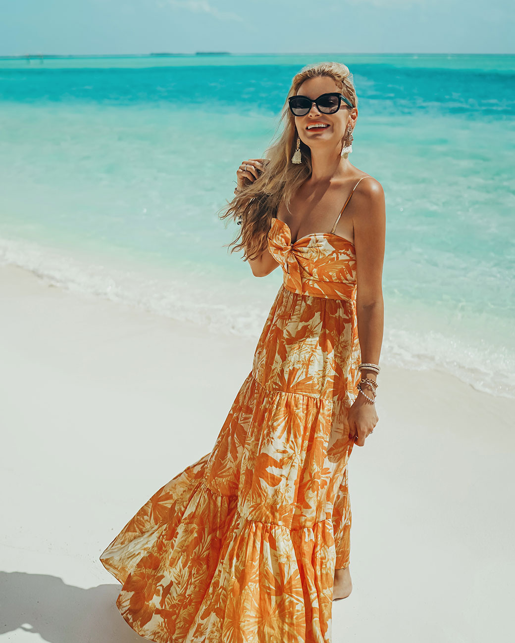 Zimmermann dresses | Dress Styling | Vacation outfits | resort wear for women | vacation clothes | Maldives | Emilia Taneva | Bubbly Moments