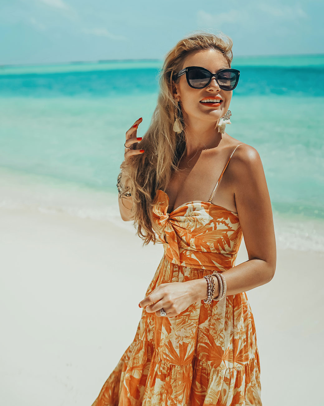 Zimmermann dresses | Dress Styling | Vacation outfits | resort wear for women | vacation clothes | Maldives | Emilia Taneva | Bubbly Moments