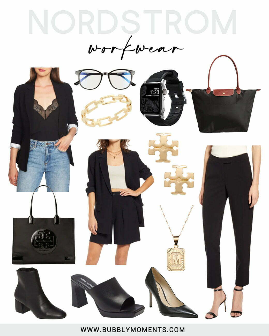 Women's Workwear Ideas | Best Women's Workwear Ideas | What to Wear on a Zoom Call | Wearing Jewelry at Work | Bubbly Moments