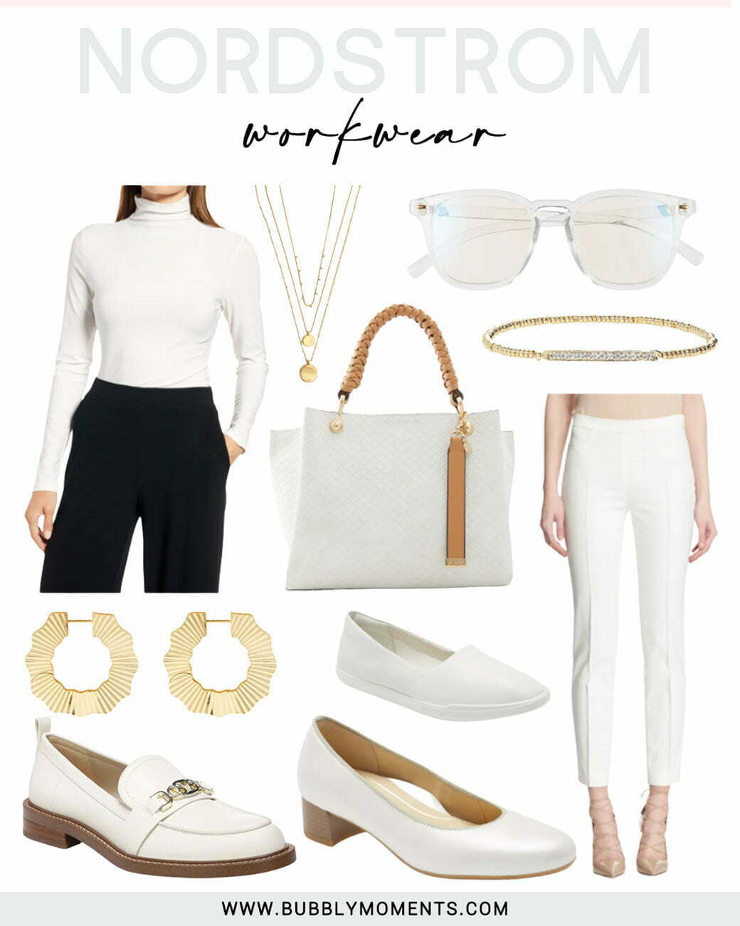 Women's Workwear Ideas | Best Women's Workwear Ideas | What to Wear on a Zoom Call | Wearing Jewelry at Work | Bubbly Moments