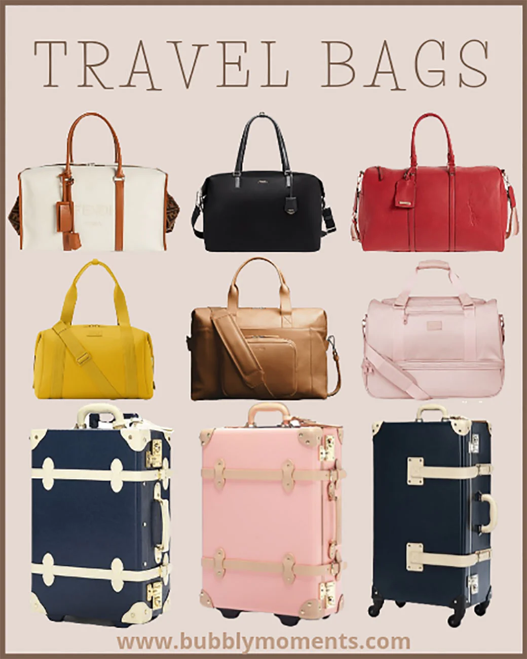 travel luggage bags for ladies