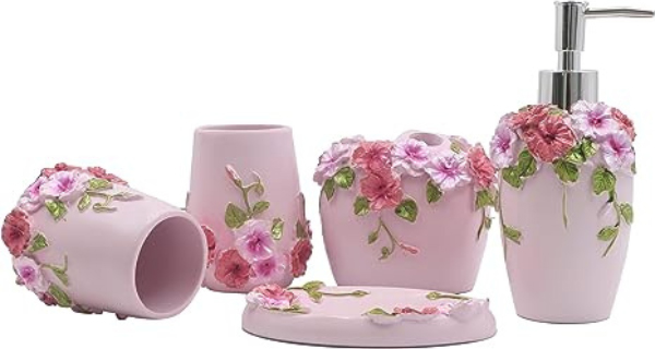 Pink Room Décor Finds | Pink at Home | Pink Home Office | Pink Décor for the Kitchen | Bubbly Moments